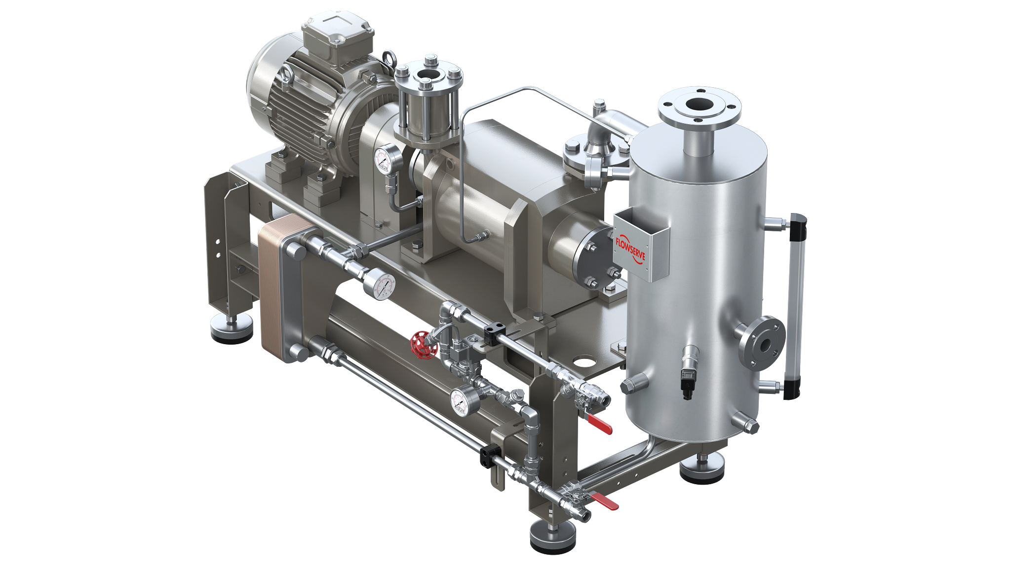 Industrial Sihi Modular X Liquid Ring Vacuum Pump Products | Flowserve